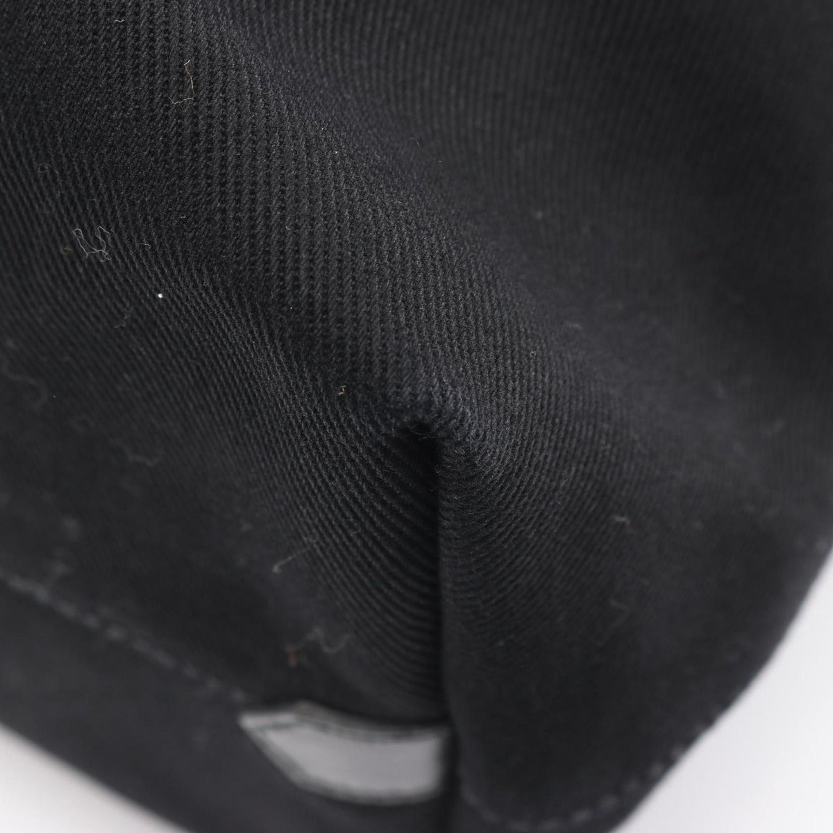 Prada Tote Drill Black Canvas Triangle Logo — view 5