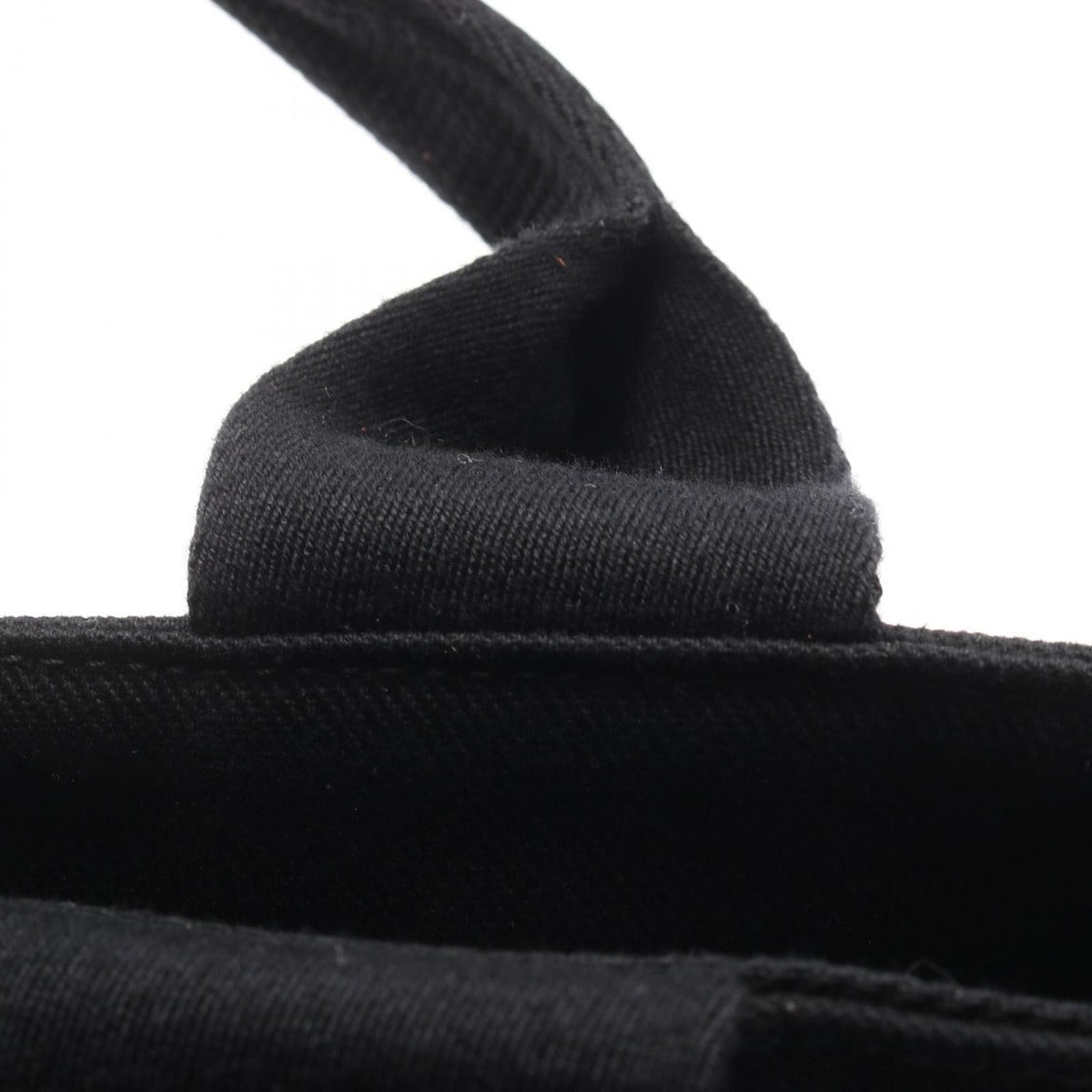 Prada Tote Drill Black Canvas Triangle Logo — view 7