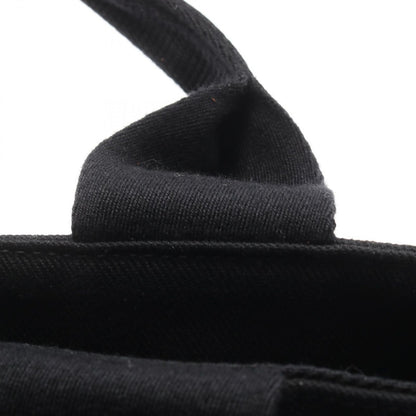 Prada Tote Drill Black Canvas Triangle Logo — view 7