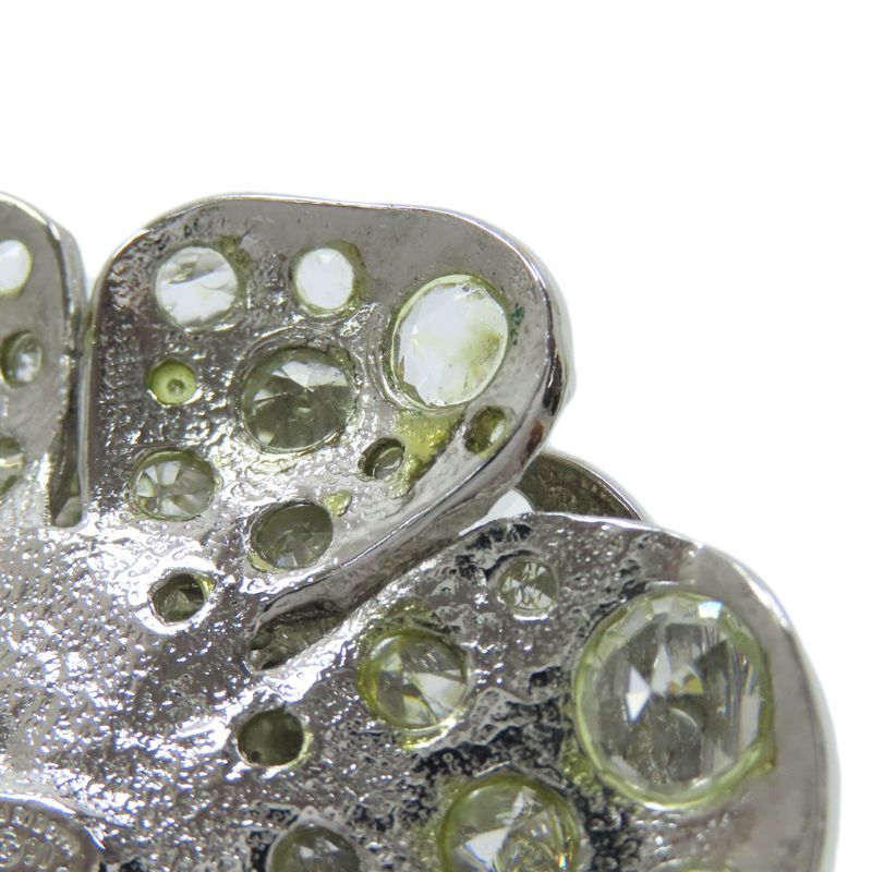 Chanel Camellia Brooch Metal Ladies