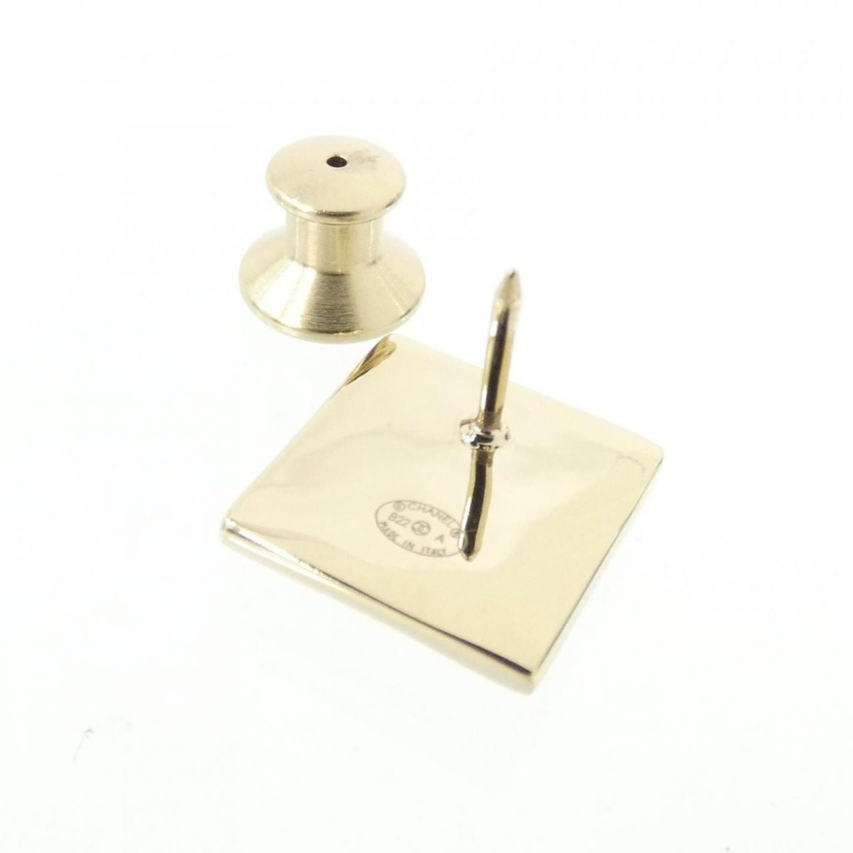 Chanel Pin Brooch Gold — view 3
