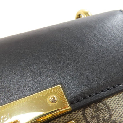 Gucci 409487 GG Chain Shoulder Bag PVC Ladies