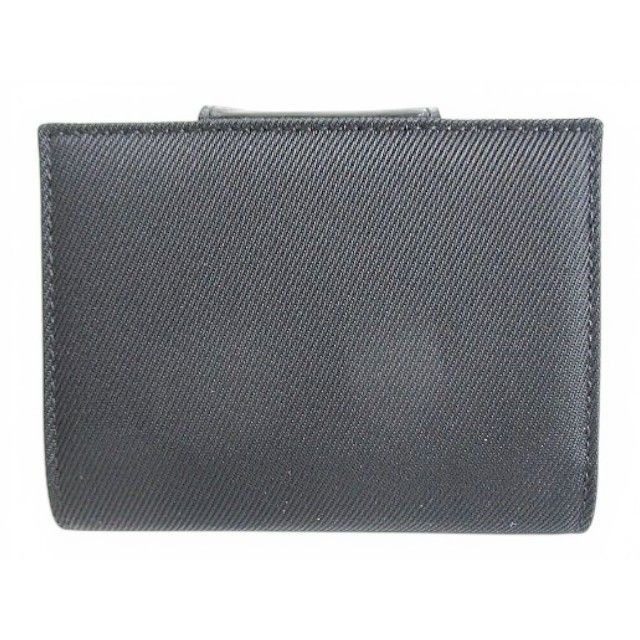 Bvlgari Notebook Cover Card Case Hook Closure Black — view 3