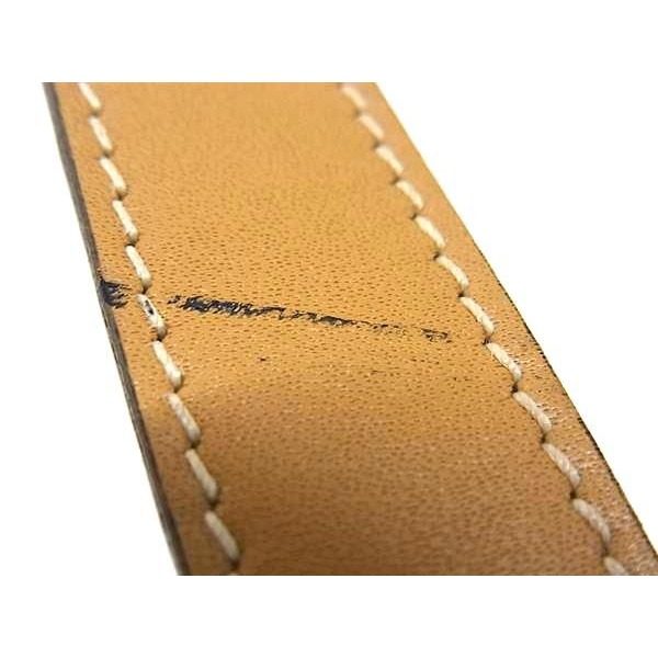 Fendi Leather Bag Crossbody Shoulder Strap Beige — view 5