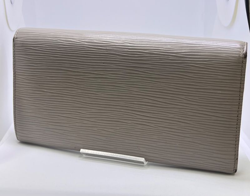 Louis Vuitton Long Wallet Portefeuille-sarah Epi Gray M60318 09bs076