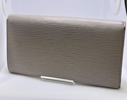Louis Vuitton Long Wallet Portefeuille-sarah Epi Gray M60318 09bs076