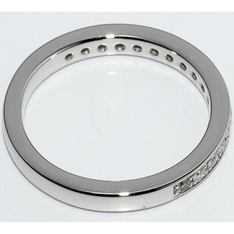 Bulgari Pt950 Diamond Dedicata A Venezia Wedding Ring Half — view 3