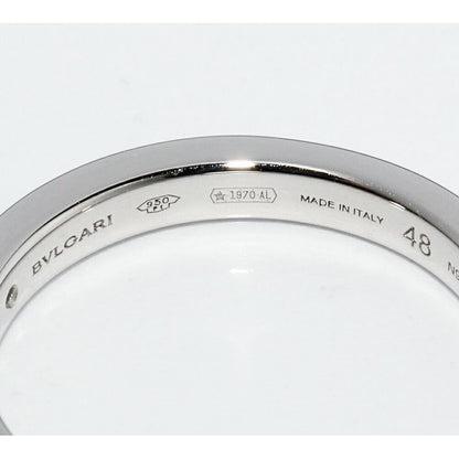 Bulgari Pt950 Diamond Dedicata A Venezia Wedding Ring Half — view 4