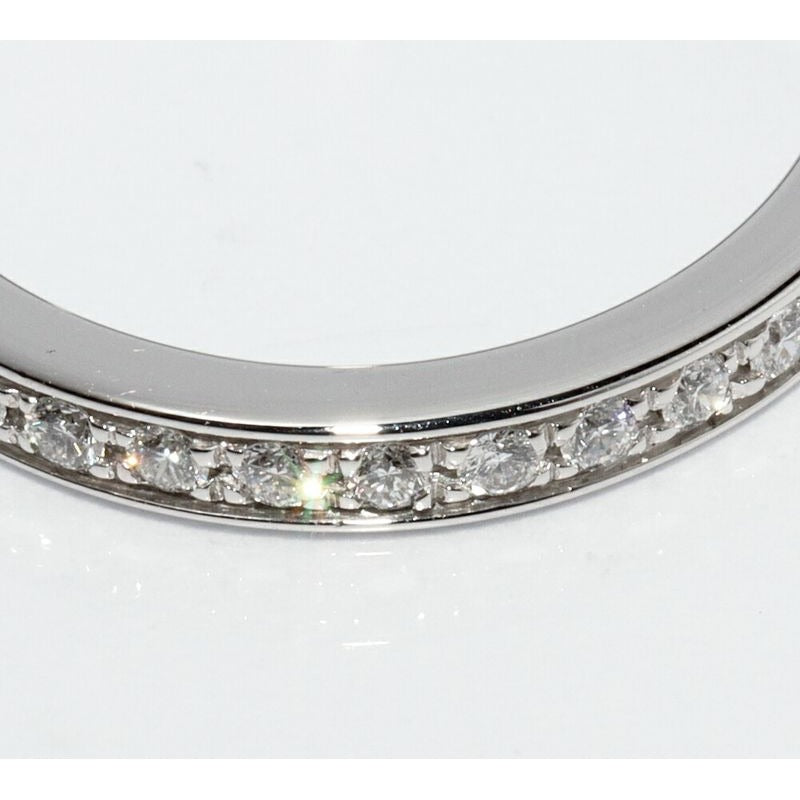 Bulgari Pt950 Diamond Dedicata A Venezia Wedding Ring Half — view 5