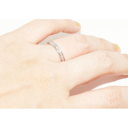 Bulgari Pt950 Diamond Dedicata A Venezia Wedding Ring Half — view 6