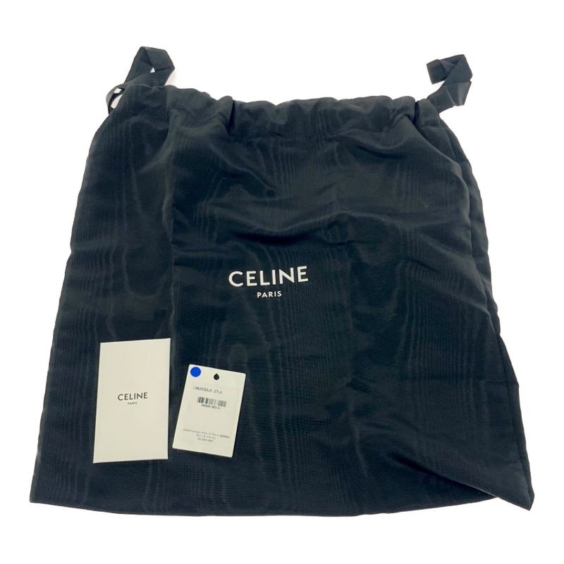 Celine Leather Folco Cuir Triomphe Shoulder Bag Lipstick 408622 Shoulder Bag