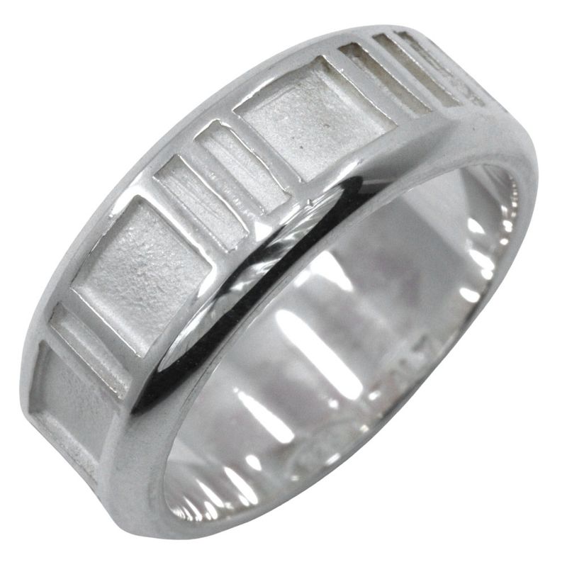 Tiffany & Co Atlas Silver 925 9.5 Ladies' 4.7g Ring