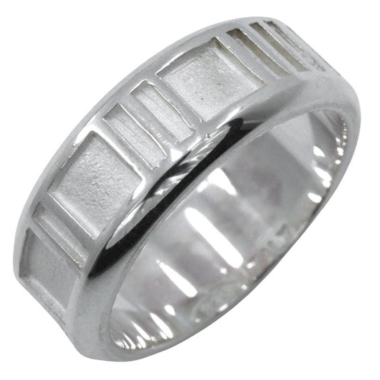 Tiffany & Co Atlas Silver 925 9.5 Ladies' 4.7g Ring