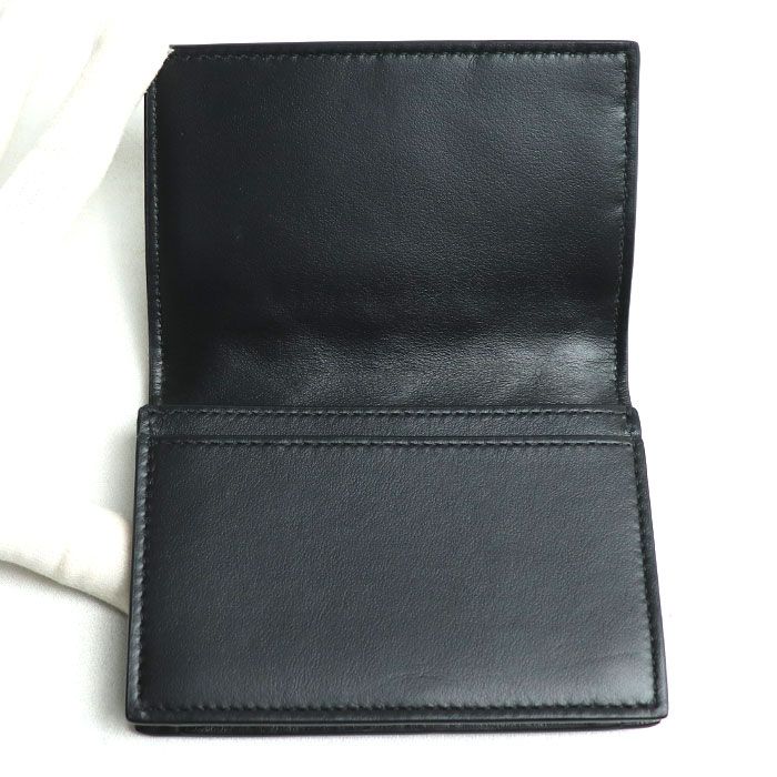 Bottega Veneta Bottega Veneta Intrecciato Business Card Case Card Case Black/lig
