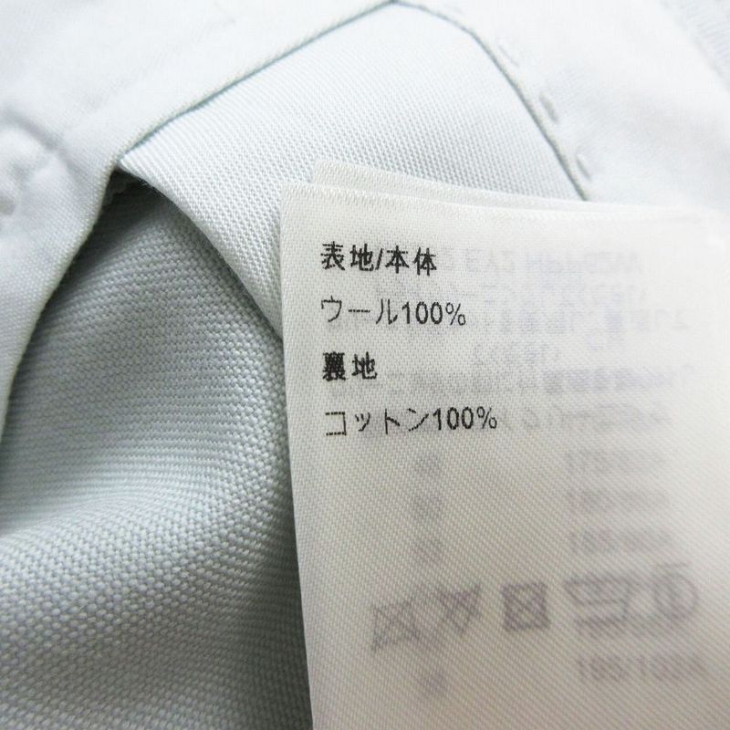 Louis Vuitton Workwear Cuff Wool Pants Rm232 Ey2 Hpp62w Men's XXL Light Blue