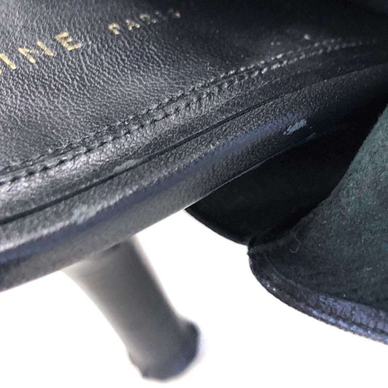 Celine by Phoebe Philo 18ss Wrap Buckles Ankle Boots Black 35.5