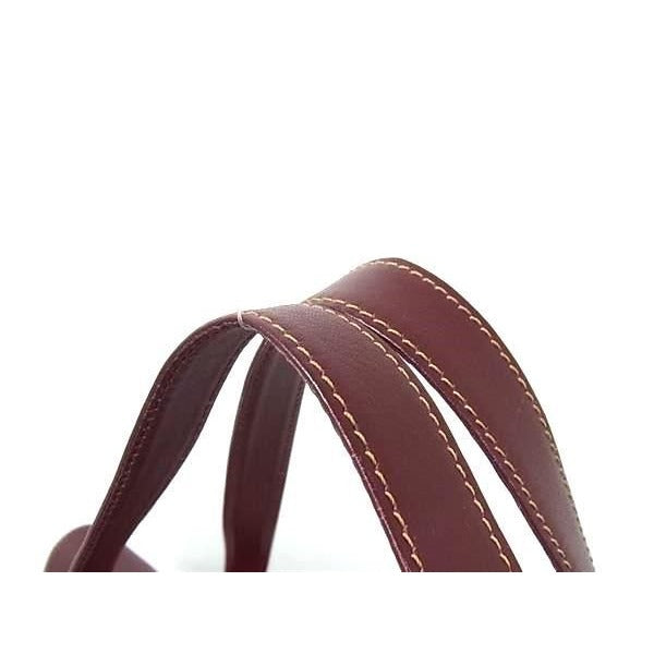 Cartier Tote Bag Must Line Bordeaux Leather — view 2