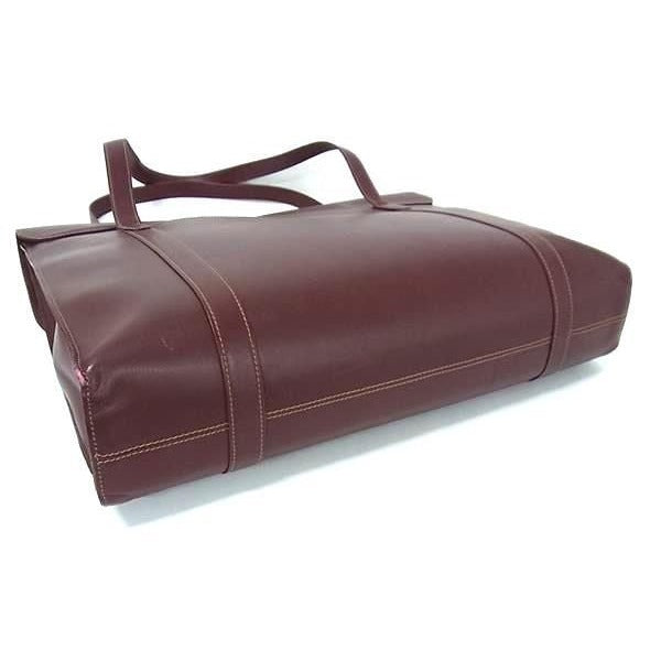 Cartier Tote Bag Must Line Bordeaux Leather — view 4