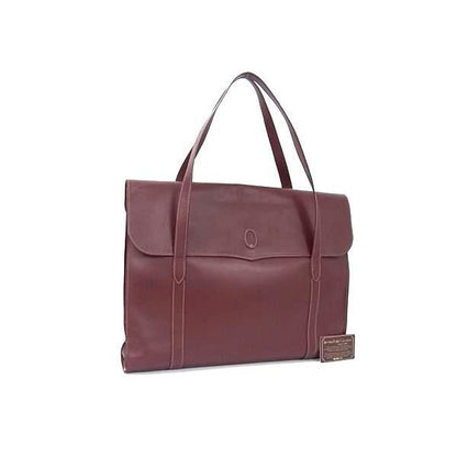 Cartier Tote Bag Must Line Bordeaux Leather