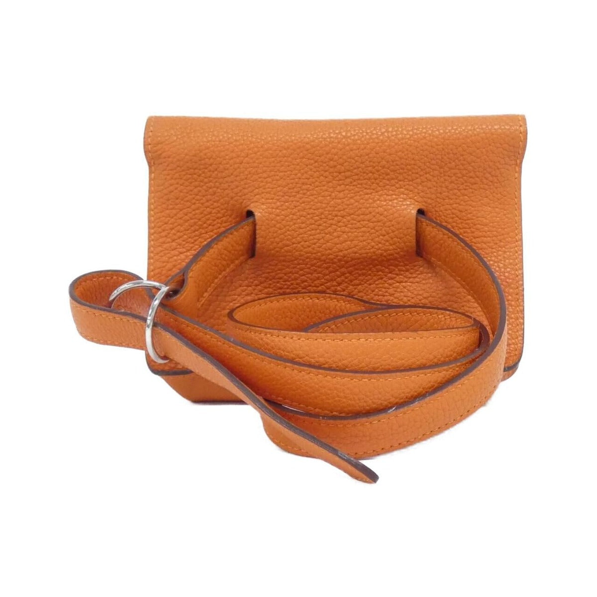 Hermes Pochette Green Waist Bag Vintage — view 2