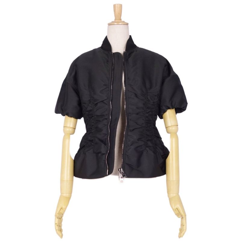 Christian DIOR Jacket Blouson 2023 Bomber Jacket Technical Silk Twill Cottoned