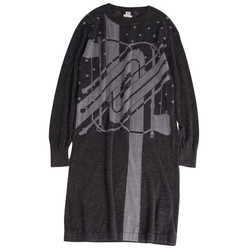 Hermes Dress 2021 AW Clic Clacs Stains