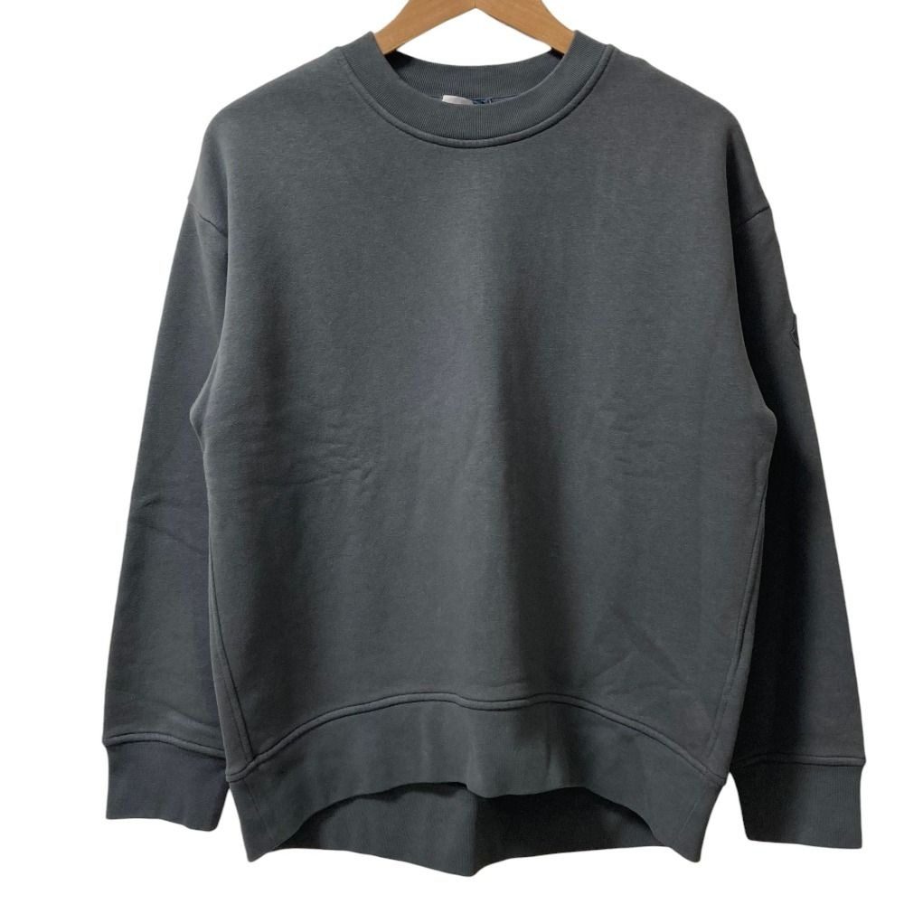 Moncler Logo Crew Neck Sweatshirt XS Gray