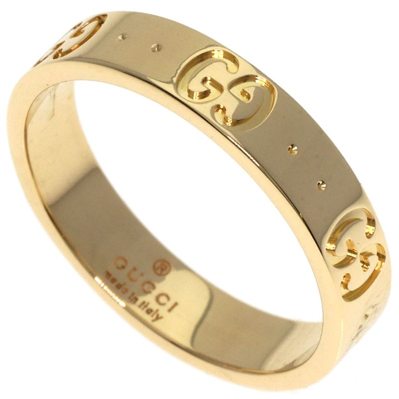 Gucci Icon #13 Ring - 18K Yellow Gold Ladies