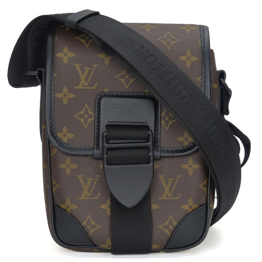 Louis Vuitton Shoulder Bag Archie Messenger Monogram Macassar Brown