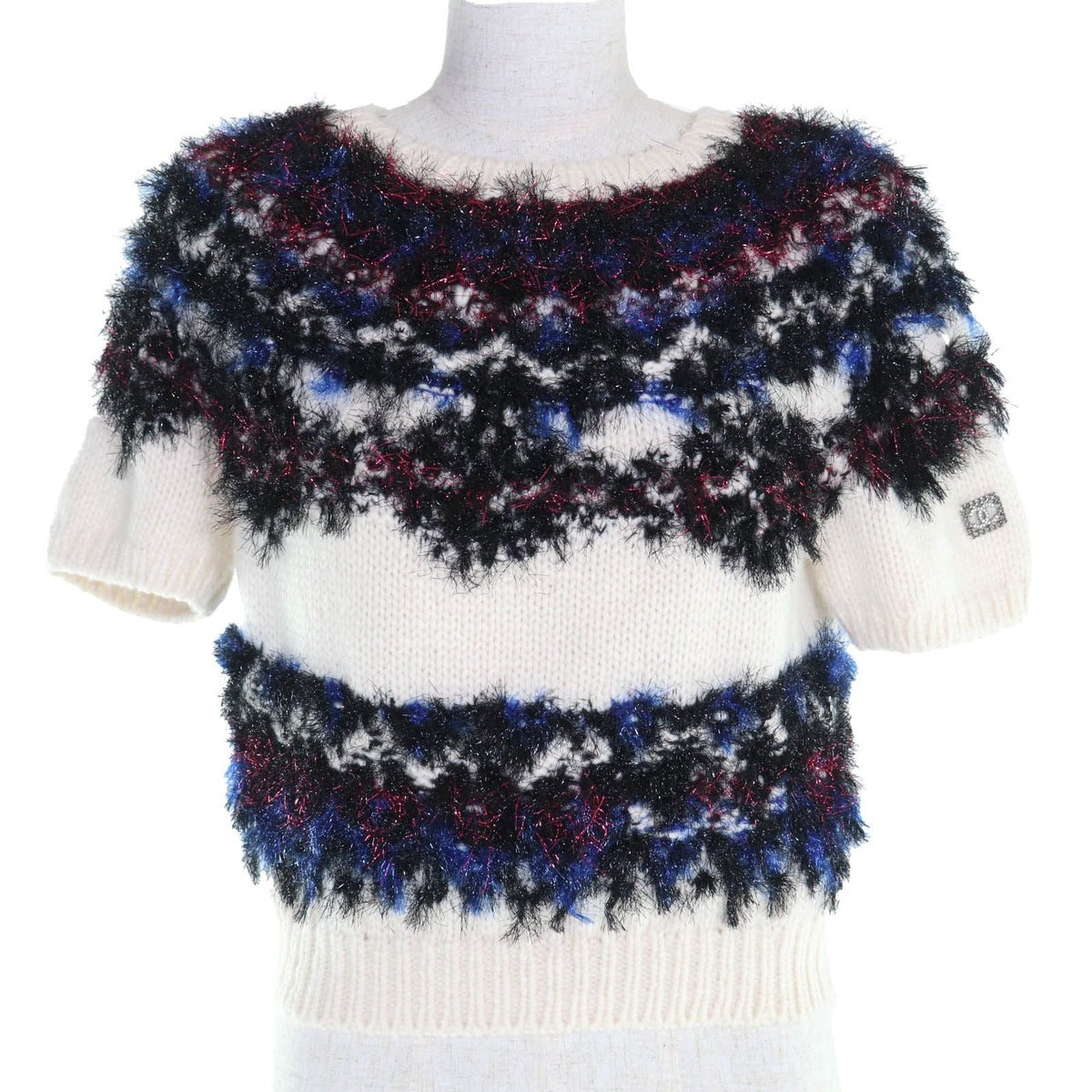 Chanel Cashmere Silk Blend with Coco Mark