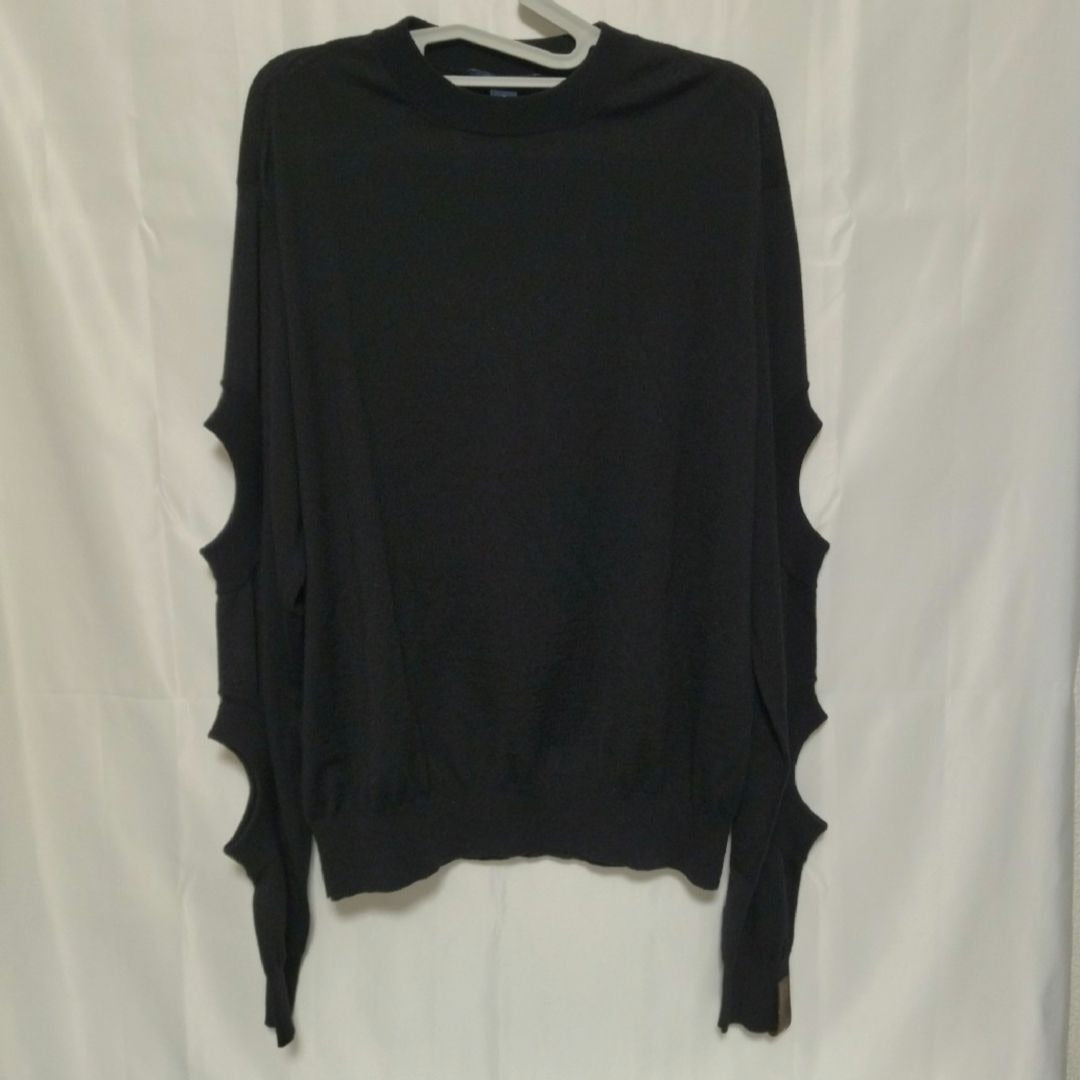 Louis Vuitton Sweater Knit Black Calf Monogram