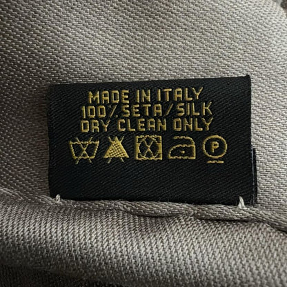 Bvlgari Stole (shawl) - Grey-beige Logomania Silk