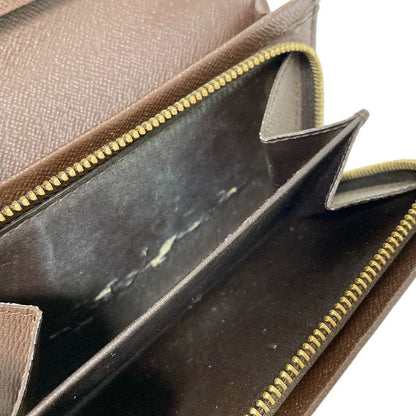 Louis Vuitton Damier Porte Monnaie Vieux Trésor N61730 Ebène Leather