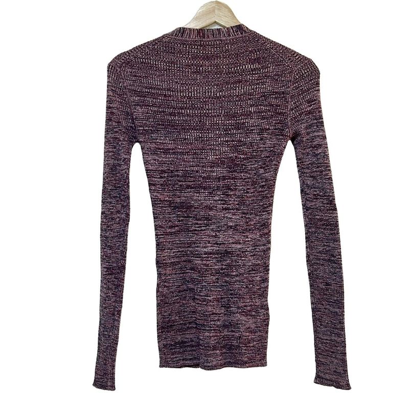 Prada Cardigan Size 36 S Women - Purple Light Purple And Dark Grey Long Sleeves