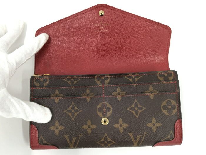 Louis Vuitton Porte Feuille Sala Retiro Long Fold Wallet Monogram M61184