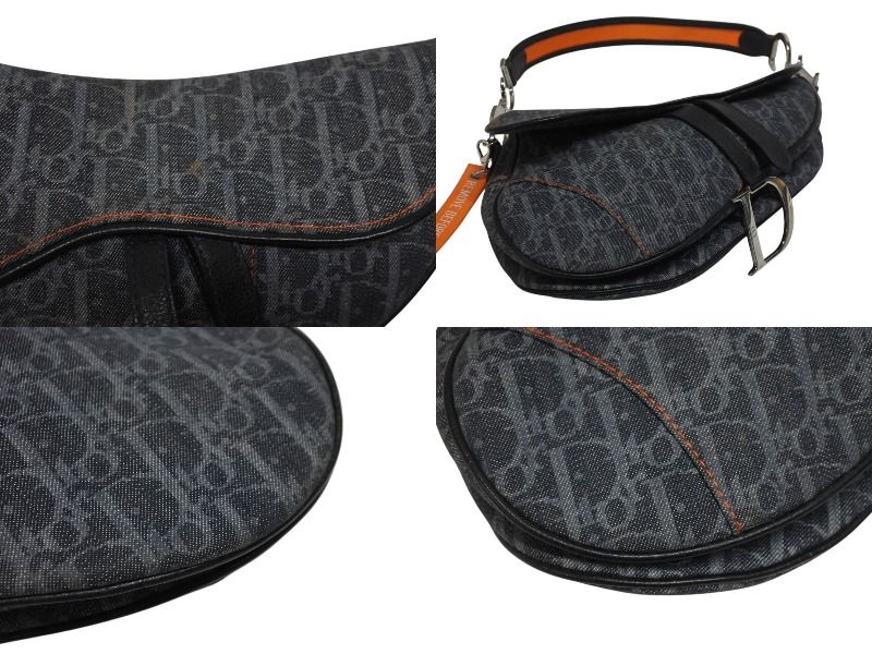 Dior Flight Line Saddle Bag Trotter Galliano — view 8