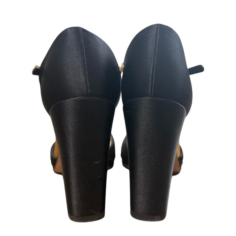 22ss Christian Dior Suede Satin Sandals Size 34 1/2 21.5cm (8.46in) Equivalent