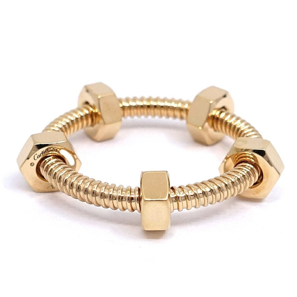 Cartier 18K Pink Gold Eccle de Ring