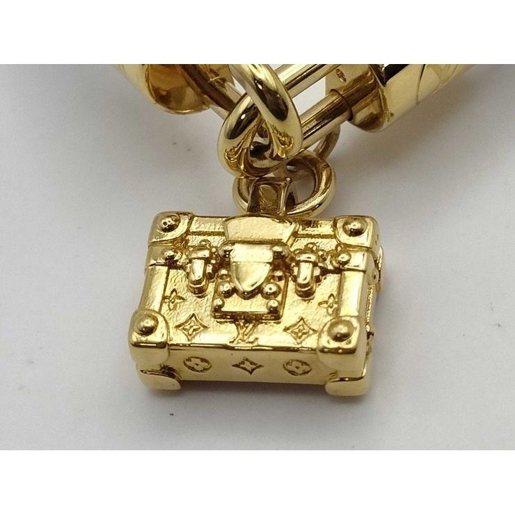 Louis Vuitton Bracelet Speedy Brown Gold Monogram Empreinte — view 3