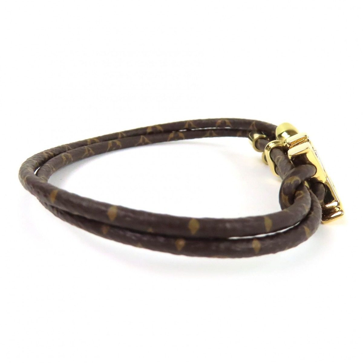 Louis Vuitton Bracelet LV Bloom Monogram Gold Box Recommended — view 4
