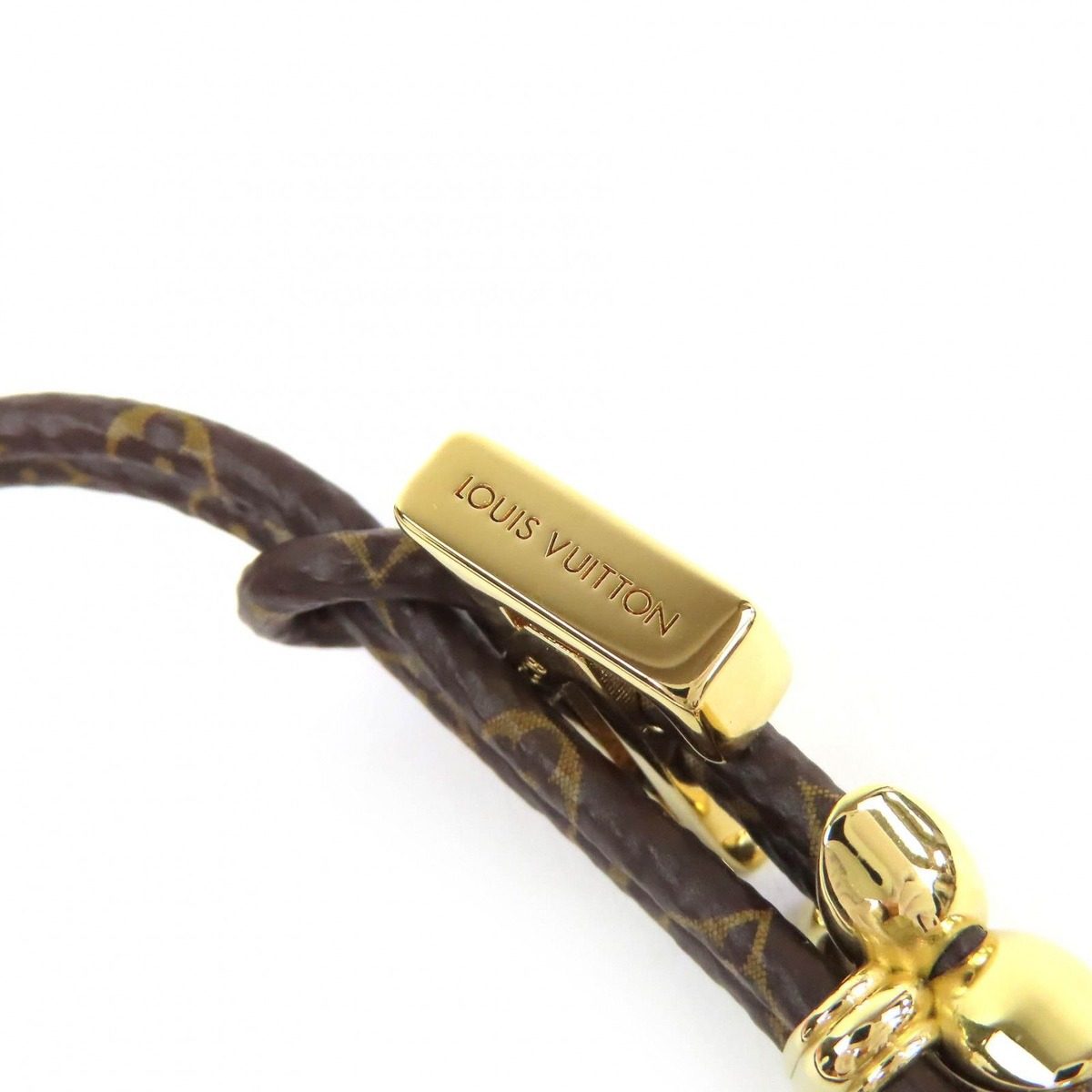 Louis Vuitton Bracelet LV Bloom Monogram Gold Box Recommended — view 7