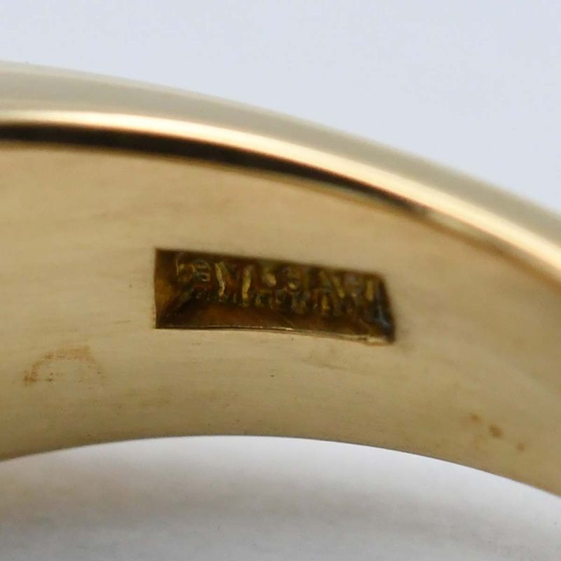 Bvlgari Bulgari Tronchetto Charm 750 18K Approx 3.2 G Onyx Gold Accessories K43