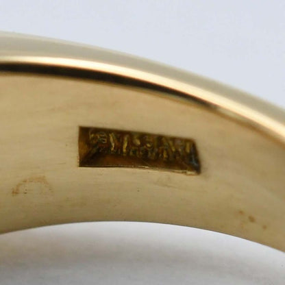 Bvlgari Bulgari Tronchetto Charm 750 18K Approx 3.2 G Onyx Gold Accessories K43