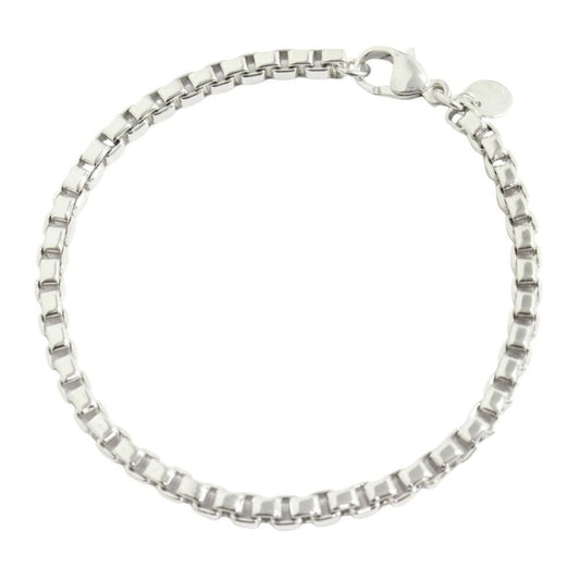 Tiffany & Co Polished Venetian Link Bracelet Double Extra Large Silver