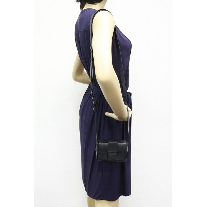 Bottega Veneta Shoulder Bag Pochette Cassette Candy Maxi Intrecciato Lambskin — view 2