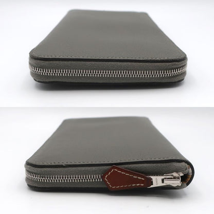 Hermes Azap Long Silk-in Grimeia - Gray - Eva Color - W Engraved