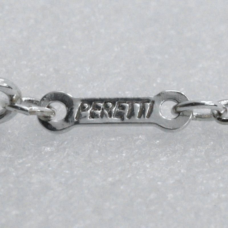 Tiffany & Co Open Heart Elsa Peretti 925 Silver Ladies 9.9g Necklace