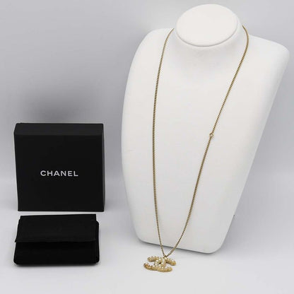 Chanel Necklace 2014 Limited Cruise Collection 100th Anniversary Coco Mark