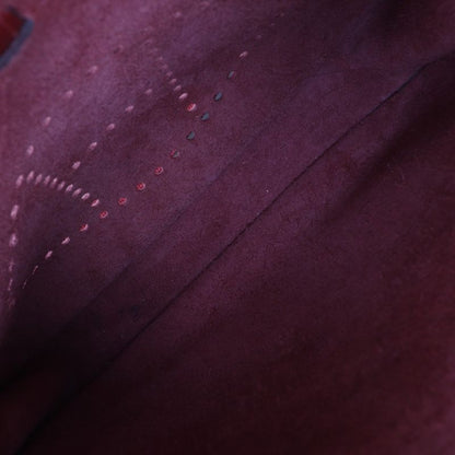 Hermes Evelyn 2PM Taurillon Clemence Red/silver Hardware □J Ladies Shoulder Bag