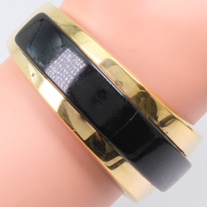 Dior Christian Dior Bracelet Gold Plated Gold Ladies 74.8g Bangle